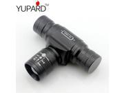 YUPARD 3 Mode CREE LED Zoom AA 14500 rechargeable Headlight Headlamp Torch Light camping lantern hunting fishing Outdoor Sport
