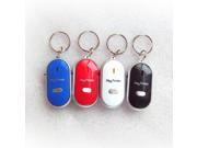 High Quality 1PC LED Key Finder Locator Find Lost Keys Chain Keychain Whistle Sound Control