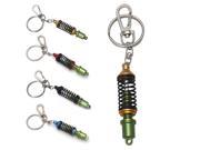 Super Round Metal Key Chain Motorcycle Turbine Bag Car Ornaments Pendant Car Auto Tuning Parts Shock Absorber Keychain