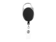 1pcs Retractable Reel Pull Key ID Card Badge Tag Clip Holder Carabiner Style Hot Selling