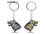 Game of thrones Keychain House Stark Key Chain Song Of Ice And Fire Key Rings Holder Souvenir For Gift Chaveiro Men Jewelry