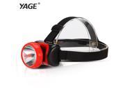 YAGE 3586 headlight led flashlight Hiking lamp head lamp mini touch 2 mode switch convenient Lead acid outdoor waterproof lamp