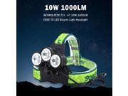 SKYWOLFEYE LED Headlamp 18650 Rechargeable T6 1000LM Headlight With 3 Modes Zoomable Torch Head Light Fishing Light