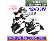HID Conversion Kit 12V 35W H1 H3 H7 9005 9006 Bulb AC Slim Ballast Car Headlight Lamp 4300K 6000K 8000K 10000K 15000K 30000K