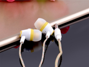 Creative perfume music Apple Android mobile phone universal harness with wheat ear earphones