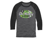 Gas Monkey Hot Rods and Kustoms Mens Graphic Baseball Tee