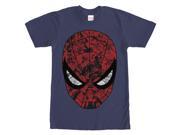 Marvel Spider Man Mask Mens Graphic T Shirt