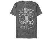 Gas Monkey Speed Fade Mens Graphic T Shirt