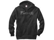 Marvel The Punisher Logo Mens Graphic Lightweight Hoodie