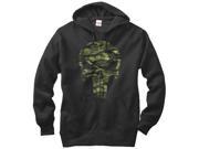 Marvel Punisher Camo Skull Symbol Mens Graphic Lightweight Hoodie