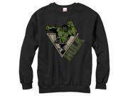 Marvel Triangle Hulk Mens Graphic Sweatshirt