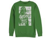 Star Wars Darth Vader Cherry Blossoms Mens Graphic Sweatshirt