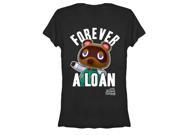 Nintendo Animal Crossing Forever A Loan Juniors Graphic T Shirt