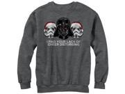 Star Wars Christmas Empire Lack of Cheer Womens Graphic Sweatshirt