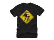 Lost Gods Zombie Crossing Mens Graphic T Shirt Lost Gods Zombie Crossing Mens Graphic T Shirt