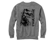 Jurassic World T. Rex Carnivore Mens Graphic Sweatshirt