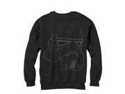 Star Wars Stormtrooper Outline Mens Graphic Sweatshirt