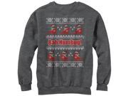 Grumpy Cat Bah Humbug Ugly Christmas Sweater Womens Graphic Sweatshirt
