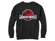 Jurassic World Classic T Rex Logo Mens Graphic Sweatshirt