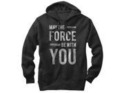 Star Wars May the Force Be With You Lightsaber Mens Graphic Lightweight Hoodie