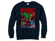 Marvel Avengers Team Mens Graphic Sweatshirt