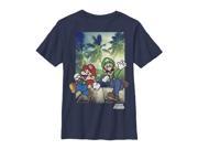 Nintendo Super Mario and Luigi Run Boys Graphic T Shirt