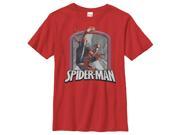 Marvel Spider Man High Kick Boys Graphic T Shirt