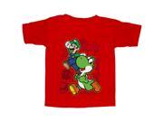 Nintendo Luigi and Yoshi Jump Toddler Graphic T Shirt