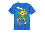 Nintendo Legend of Zelda Spirit Tracks Boys Graphic T Shirt