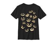 Lost Gods Halloween Jack o Lantern Faces Boys Graphic T Shirt