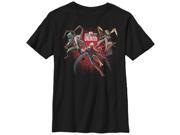 Marvel Spider Man Unlimited Characters Boys Graphic T Shirt