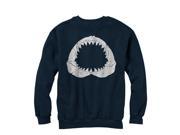 Lost Gods Shark Tooth Grin Mens Graphic Sweatshirt
