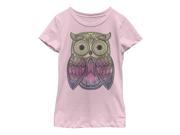 Lost Gods Rainbow Henna Owl Girls Graphic T Shirt