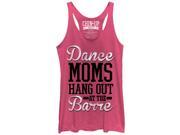 CHIN UP Dance Moms Hang Out at the Barre Womens Graphic Racerback Tank