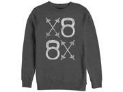 CHIN UP XO Kettlebells and Barbells Womens Graphic Sweatshirt
