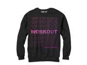 CHIN UP Fitness Workout Womens Graphic Sweatshirt