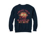 CHIN UP I Hope Your Day is as Nice Womens Graphic Sweatshirt