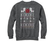 Lost Gods Unicorn Ugly Christmas Sweater Print Womens Graphic Sweatshirt