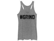 CHIN UP Hashtag Grind Womens Graphic Racerback Tank