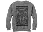 Lost Gods Elephant Tribal Print Mens Graphic Sweatshirt
