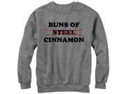 CHIN UP Buns of Cinnamon Womens Graphic Sweatshirt
