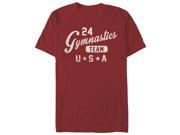 Lost Gods 24 Gymnastics Team USA Mens Graphic T Shirt