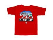 Lost Gods California Flag Bear City Toddler Graphic T Shirt