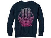 CHIN UP Henna Hamsa Womens Graphic Sweatshirt