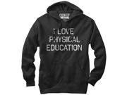 CHIN UP Physical Education Womens Graphic Lightweight Hoodie