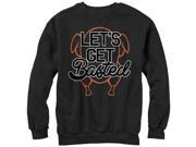 CHIN UP Let s Get Basted Womens Graphic Sweatshirt