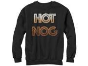CHIN UP Christmas Hot Nog Womens Graphic Sweatshirt