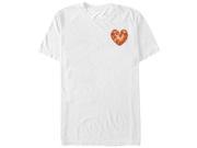 Lost Gods Heart Shaped Pizza Mens Graphic T Shirt