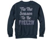 CHIN UP Season to Be Freezing Womens Graphic Sweatshirt