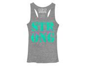 CHIN UP Like a Girl Womens Graphic Racerback Tank